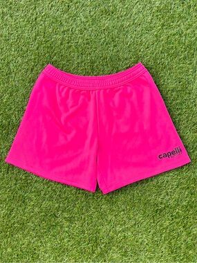 Capelli Sport Neon Pink Athletic Shorts XS